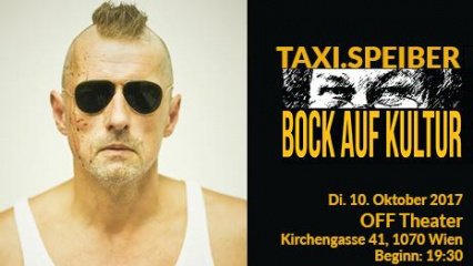 "Taxi.Speiber" ein Theater-Mash-up von Ernst Kurt Weigel