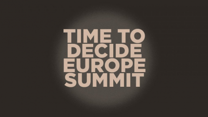 Time to Decide - Europe Summit 2023